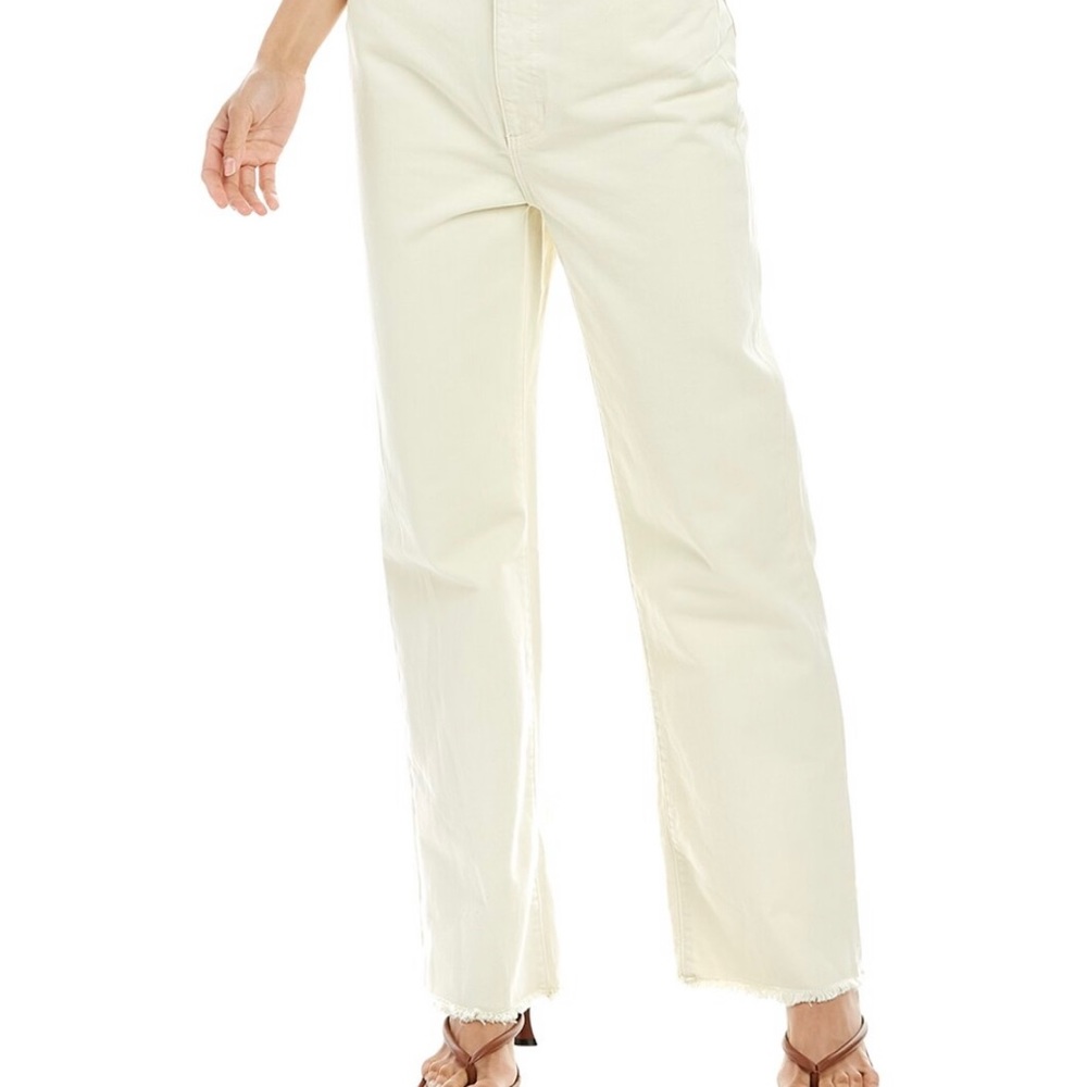 WeWoreWhat White Denim - Picture 2 of 3